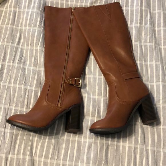 LC Lauren Conrad Shoes - Brand New LC Lauren Conrad Cognac Boots 👢